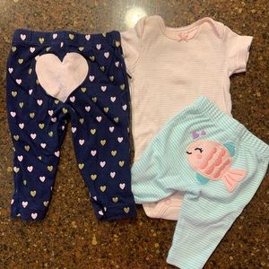Carters 3 piece Outfit Set